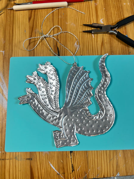 TALLER Adornos de Aluminio Repujado - 13 Diciembre